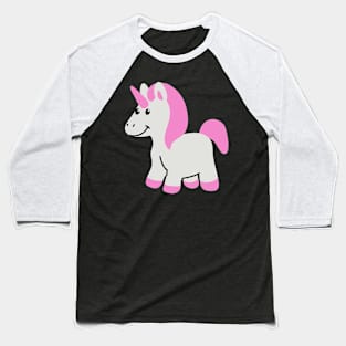 Small cute unicorn Baseball T-Shirt